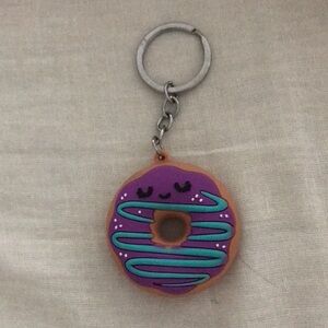 Donut Keychain
